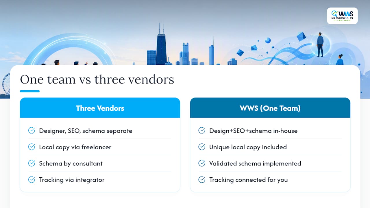 Let WWS Build Your Local Landing Pages the Right Way — overview diagram