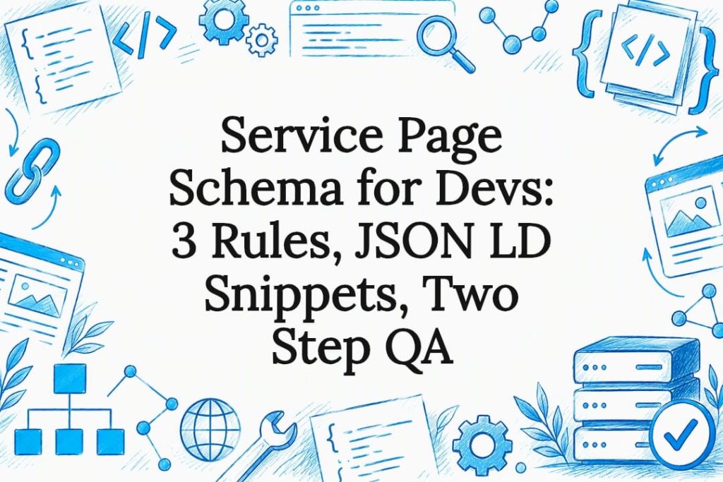 Service schema article title card