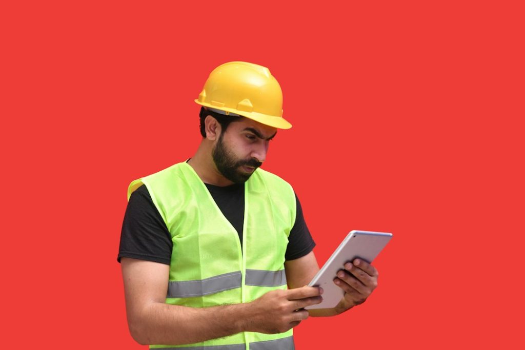 home service contractor tablet