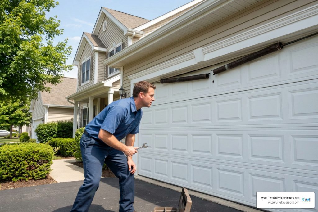 garage door repair technician