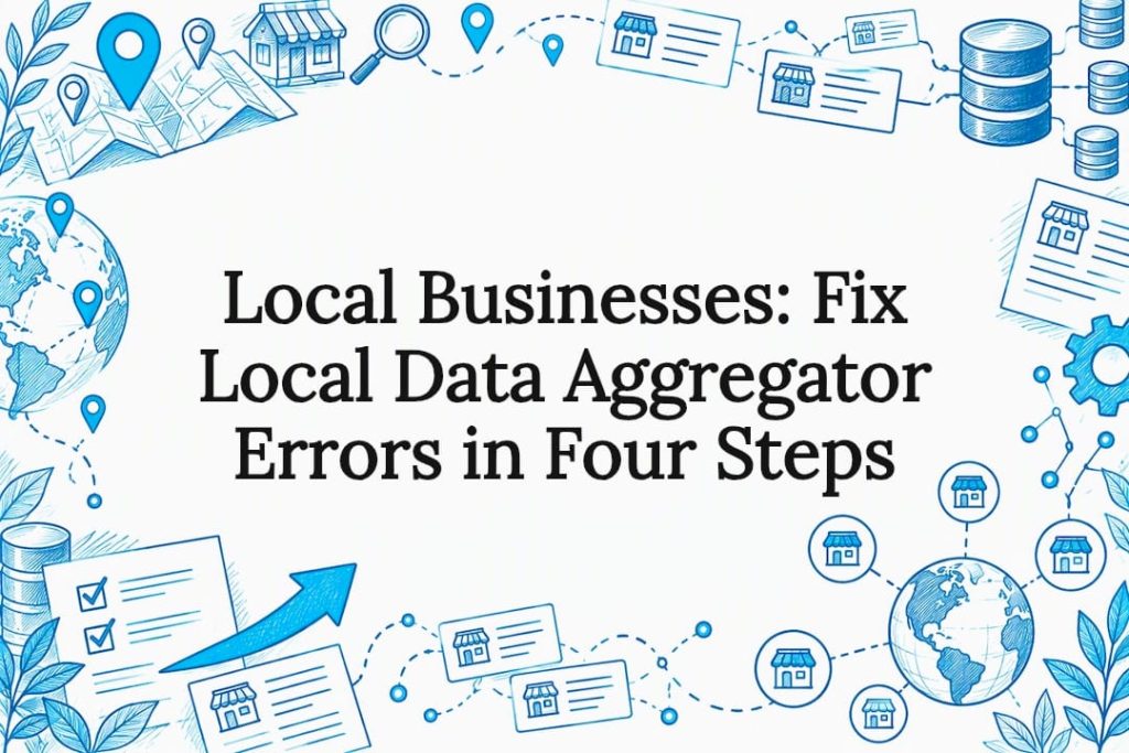 Decorative local data correction title card