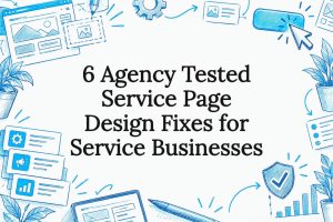 Service page design fixes title card